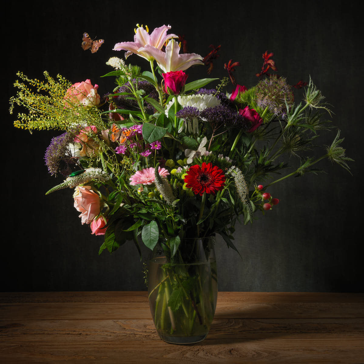 Stilleven Boeket